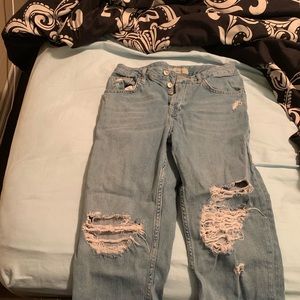 Hayden top shop mom jeans